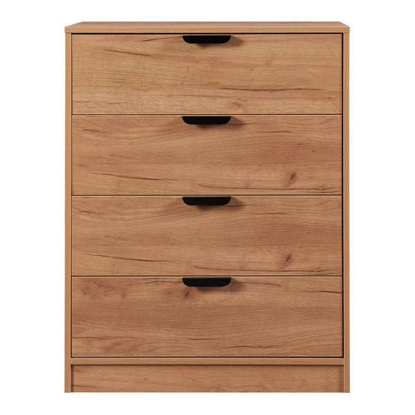 Commode Varkaus MDF effet chêne [en.casa]