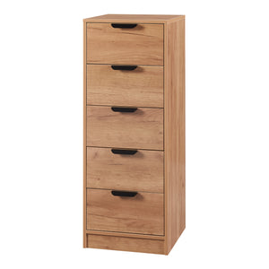 Commode Varkaus MDF effet chêne [en.casa]