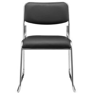 pro.tec Lot de 4 chaises de bureau similicuir