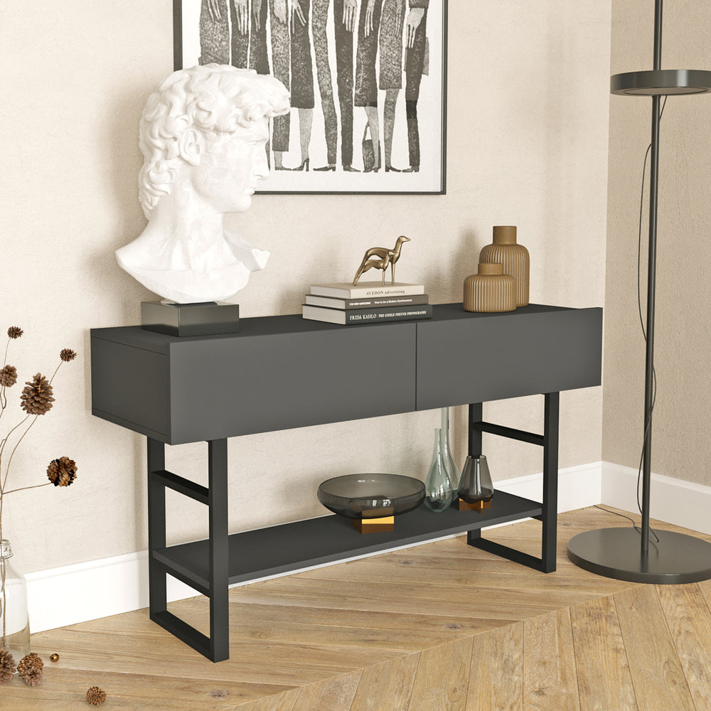 Console Lappeenranta 139x43x76cm en différentes couleurs [en.casa] - premiumXL