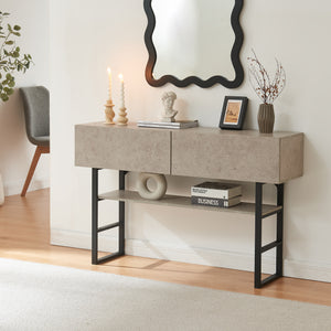 Consoletafel Varberg 120x30x75 cm [en.casa]