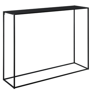 Table Console en Métal Plusieurs tailles Noir Mat [en.casa]