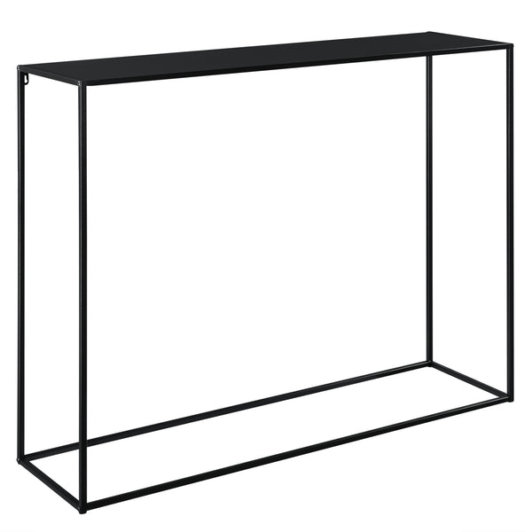 Table Console en Métal Plusieurs tailles Noir Mat [en.casa]