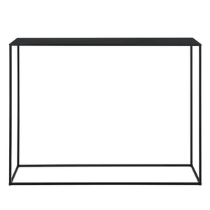 Table Console en Métal Plusieurs tailles Noir Mat [en.casa]