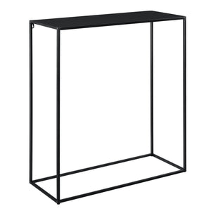 Table Console en Métal Plusieurs tailles Noir Mat [en.casa]