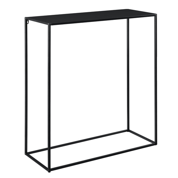 Table Console en Métal Plusieurs tailles Noir Mat [en.casa]