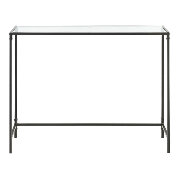 Table Console pour Salon Alajärvi en Verre 100 x 35 x 80 cm [en.casa]