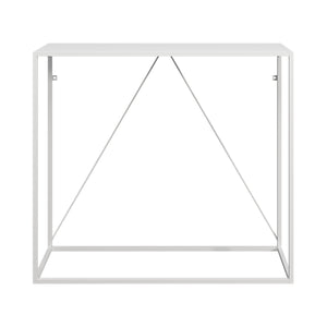 [en.casa] Console tafel Austevoll 90x30x80 cm staal - 2 varianten