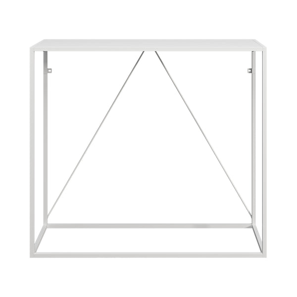 [en.casa] Console tafel Austevoll 90x30x80 cm staal - 2 varianten