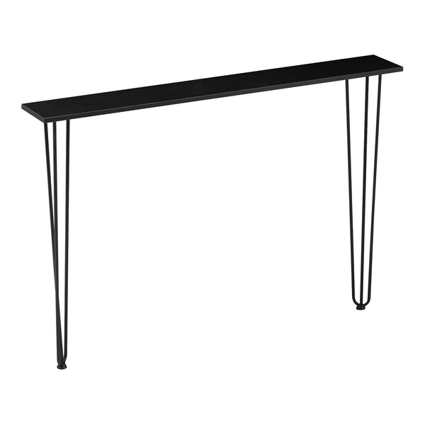 [en.casa] Console tafel Kokemäki met pinpoten zwart - 2 varianten