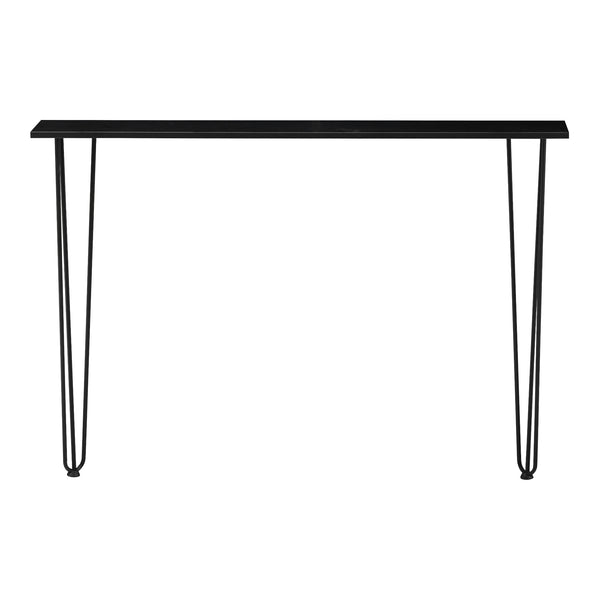 [en.casa] Console tafel Kokemäki met pinpoten zwart - 2 varianten