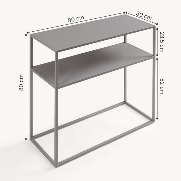 Console tafel Kuhmo sidetable 80x80x30 cm [en.casa]