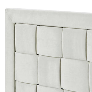 Tête de lit Tervo velours [en.casa]