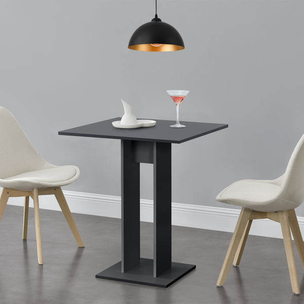 Design eettafel Lindesnes 65x65x78 cm vierkant - verschillende kleuren