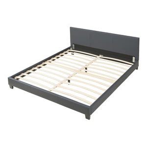 Aron bedframe kunstleer met matras en bedbodem - 18 varianten