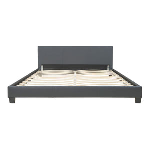 Aron bedframe kunstleer met matras en bedbodem - 18 varianten
