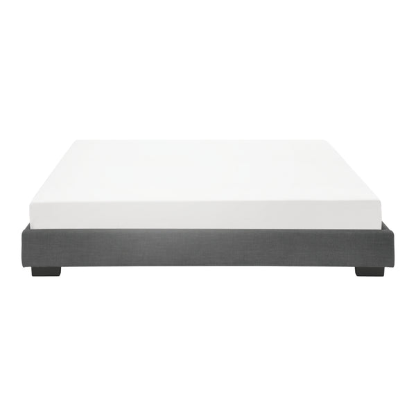 Lit Moderne Rembourré avec Similicuir avec Matelas Corium 