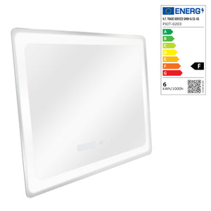 Miroir LED Casoli argent pro.tec