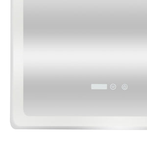 Miroir LED Casoli argent pro.tec