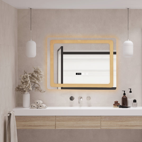Miroir LED Casoli argent pro.tec