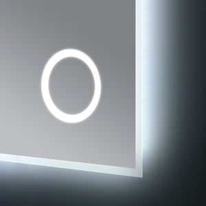 [pro.tec] Spiegel Lizzano met LED verlichting wit - 2 varianten