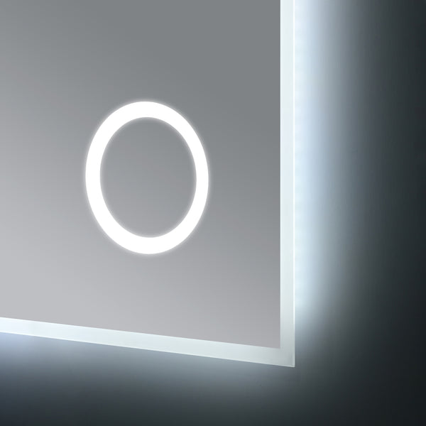 [pro.tec] Spiegel Lizzano met LED verlichting wit - 2 varianten