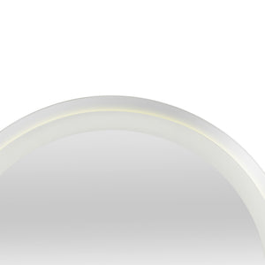 [pro.tec] LED spiegel rond Maratea zilverkleurig - 4 varianten