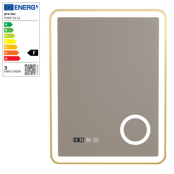 [pro.tec] Spiegel Pescara met LED verlichting - 4 varianten