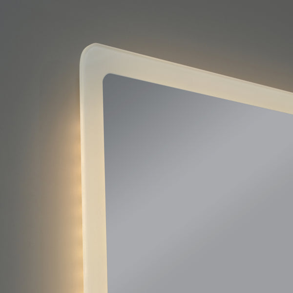 Miroir LED Racale pour salle de bain blanc pro.tec