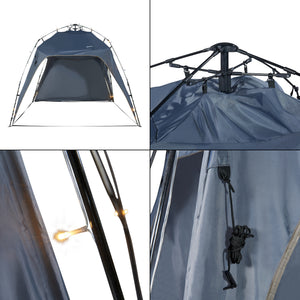 LED Paviljoen Barendrecht partytent 250x250x190 cm pro.tec