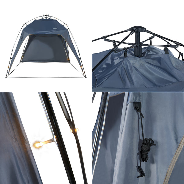 LED Paviljoen Barendrecht partytent 250x250x190 cm pro.tec