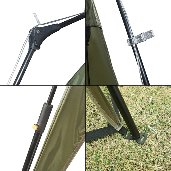 LED Paviljoen Barendrecht partytent 250x250x190 cm pro.tec