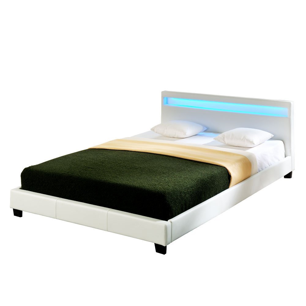 LED Polsterbed Parijs in verschillende kleuren en maten [Corium] - premiumXL