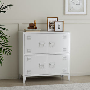 Armoire de bureau Hamina 80x40x82 cm en différentes couleurs [en.casa] - premiumXL