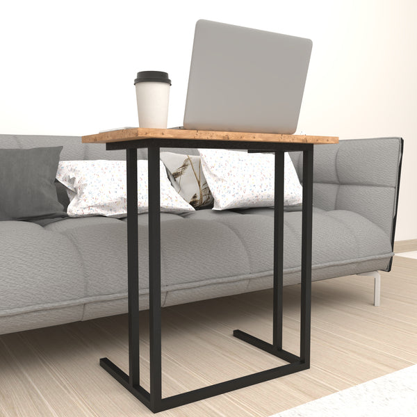[en.casa] Bureau Högsby laptoptafel 65,5x60x35,5 cm - 4 varianten