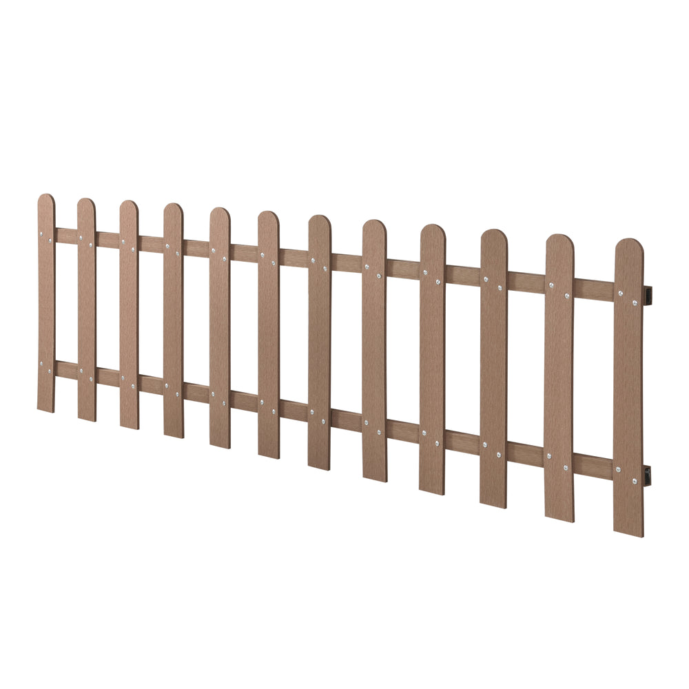 Tuinhek Elda WPC 200x60 cm in verschillende kleuren nieuw.hout - premiumXL