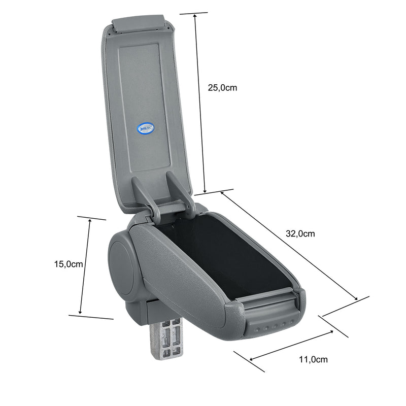 Maatschets Armsteun Mercedes A-Klasse W168 03-2001-2004 vanaf facelift - 6 varianten