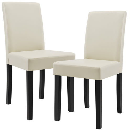 Chaise de salle à manger Hamburg lot de 2 simili cuir [en.casa] - premiumXL