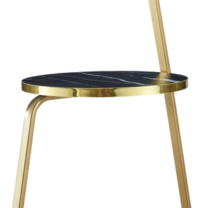 Table d'appoint Sipoo à 3 niveaux 74 x 46 x 37 cm [en.casa]