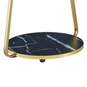 Table d'appoint Sipoo à 3 niveaux 74 x 46 x 37 cm [en.casa]