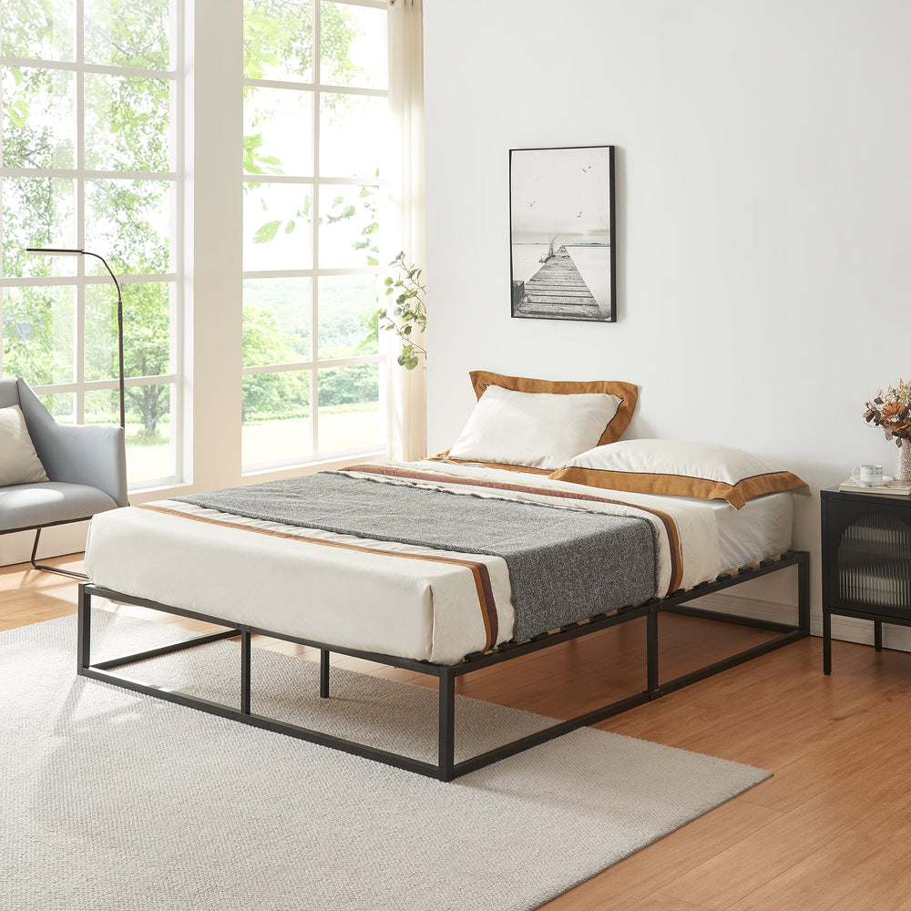 Metalen bed Kreta in verschillende kleuren en maten [en.casa] - premiumXL