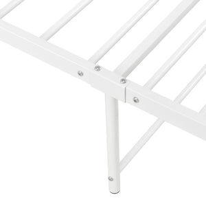 Cadre de Lit Simple Alvesta en Métal 90 x 200 cm Plusieurs couleurs [en.casa]