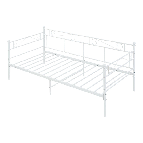 Divan Lit Simple Granda avec Matelas 90 x 200 Couleurs différentes [en.casa]