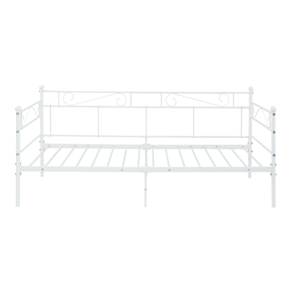 Divan Lit Simple Granda avec Matelas 90 x 200 Couleurs différentes [en.casa]