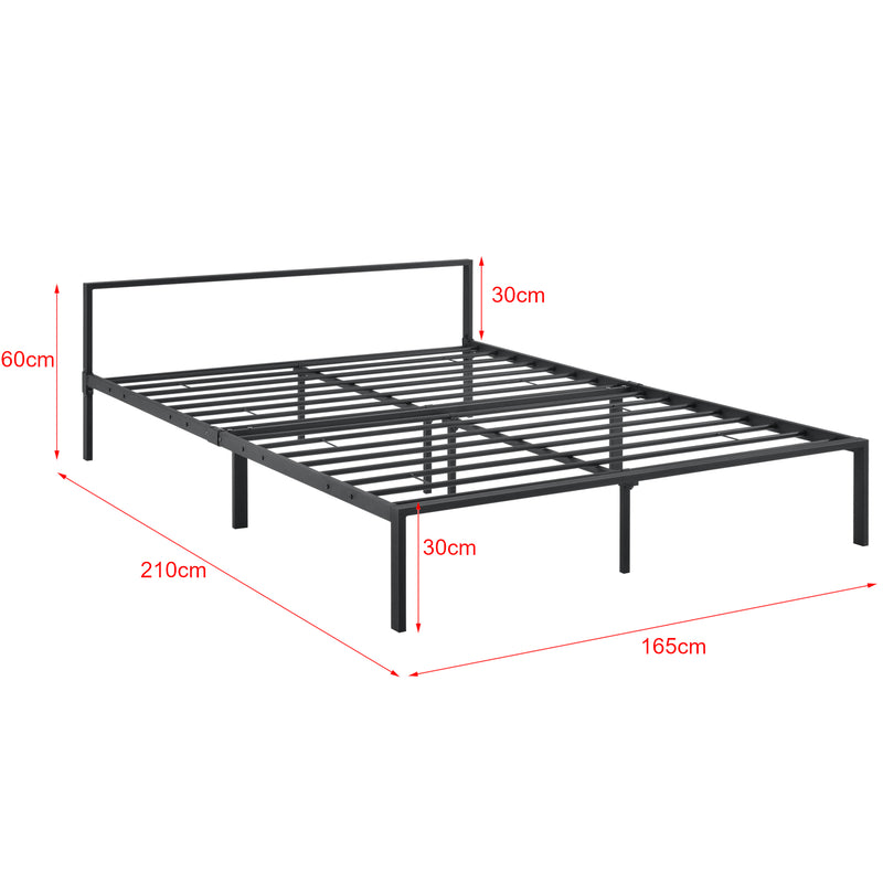 Maatschets Metalen bed Imatra bedframe met bedbodem - verschillende maten