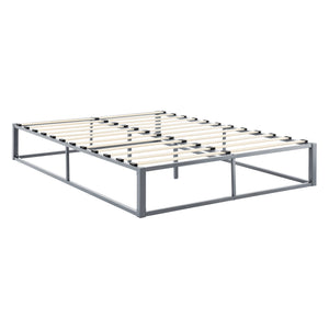 Cadre de Lit Kreta avec Matelas [en.casa]