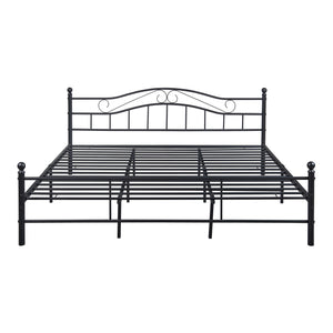 Cadre De Lit Double Florenz avec matelas Plusieurs tailles et couleurs [en.casa]