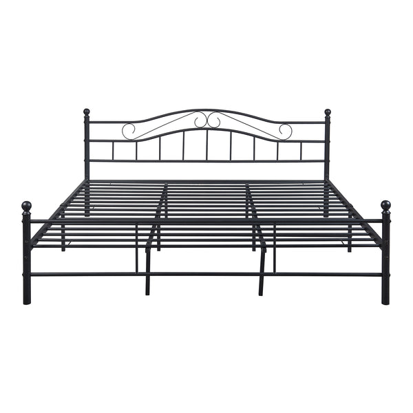 Cadre De Lit Double Florenz avec matelas Plusieurs tailles et couleurs [en.casa]
