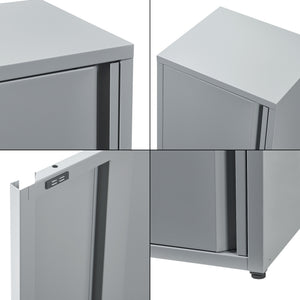 Metalen kast Burlöv 88x40x35 cm [en.casa]