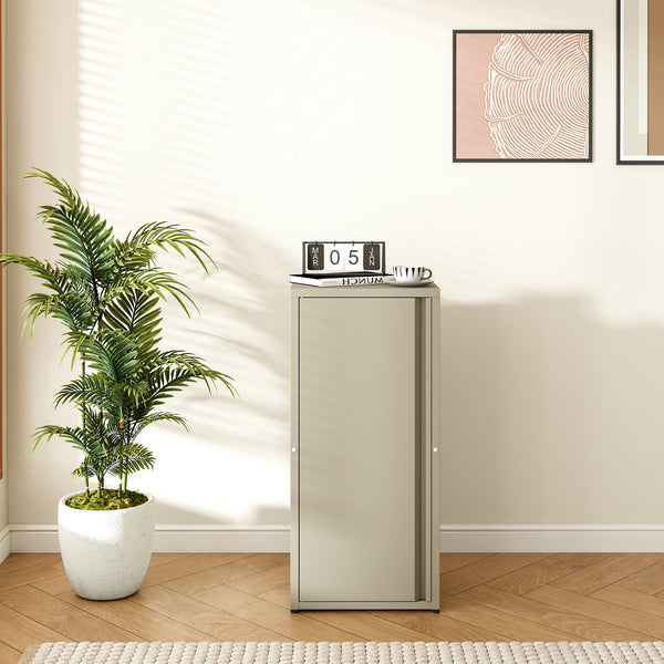 Metalen kast Burlöv 88x40x35 cm [en.casa]